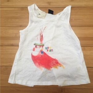 Gap Parrot Split Back Tank